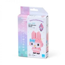 산리오 정품 마이멜로디 나노블록 피규어 캐릭터 DIY 미니블록 참 닌자 Sanrio-139939