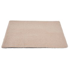 고양이 침대 매트 난방 자체 실내 담요 셀프 보온 쿠션 패드 고양이용 추운 겨울용, Beige_M-95x65cm, 4)Beige  M95x65cm, Beige
