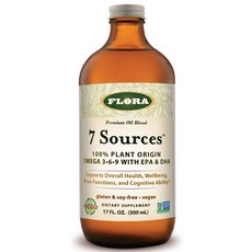 FLORA Omega 3/6/9+EPA+DHA保健液, 1罐, 500ml, 1瓶