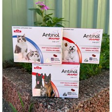 安適得 Antinol Rapid 犬貓關節保健品 (60粒/150粒) - 關節健康與活動力, 1個, 貓60顆