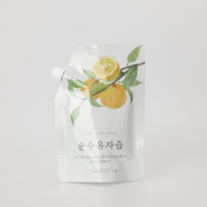[티위드미] 초저당 제로슈가 유자청 순수유자즙 450g, 2개