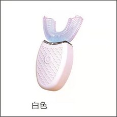 전자동 U자형 전동칫솔 어른 슬립 음파 화이트 U자형 전동칫솔, 화이트(성인용) 2