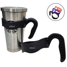 하루꾹 손잡이 텀블러 홀더 대형 소형 1+1 900ml 600ml 3컬러, 2개, 퍼플