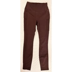 Avalanche 女款 小尺寸 深棕色 運動褲