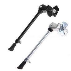 自行車裝備配 山地車腳撐中支架邊撐停車架自行車支撐騎行自行車配件 腳踏車配件 騎行裝備 腳踏車用品 腳踏車裝備 自行車工, 黑色, 1個