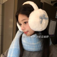 冬季兒童防凍必備韓版顯臉小毛絨耳罩女冬季新款保暖耳包騎行防風防寒耳套防凍耳捂