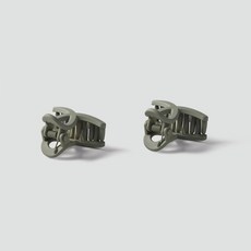 JAJU 꼬임 헤어 집게 2개_4cm 534219