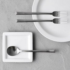 델핀 티스푼 티포크 커피 디저트 카페 과일 베이커리 스텐 커트러리