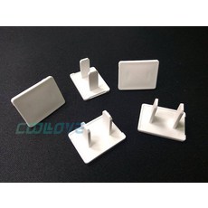 小白的生活工場 AC 110V 2孔電源插座防塵保護蓋, 1個