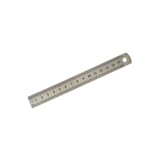 鐵尺 標準用尺 工程尺 文具用品, 1個, 不鏽鋼直尺_15cm
