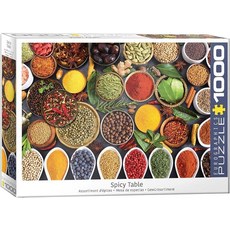 Eurographics Spicy Table 성인용 1000피스 퍼즐, Eurographics Spicy Table 성인용 1