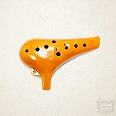 엘림 오카리나 ELO-10AC 갈색 12홀 알토 음악교구 초보자 1개입