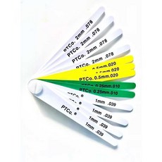 플라스틱 틈새 게 눈금자 측정 필러 측정기 내폭 내경 5024, B. 국내산 자재를 사용한 정밀 버전 12379