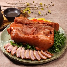 프리미엄 통 훈제오리 무뼈 900g 2봉 식자재 단체용 통훈제오리 훈제오리, 1개, 1g