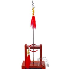 【現貨】玩模坊 精工 火尖槍 35.5cm 哪咤三太子 中壇元帥 武器兵器 模型, 武器一組+16號架子