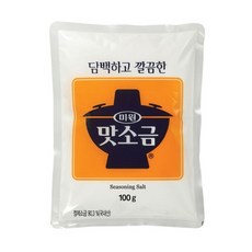 미원 맛소금, 100g, 4개