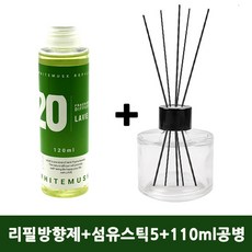 라비에 허브타임 리필용디퓨저방향제120ml 화이트무스크, 120ml, 1개