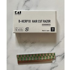 【IU SHOP】貝印KAl修眉刀片(1小盒10片入) 日本製, 1個, 新包裝 (白)  / 1小盒裝10片入