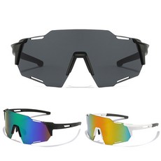 스포츠 고글 자전거 라이딩 골프 선글라스 햇빛차단, 블랙+블루, 블랙+블랙