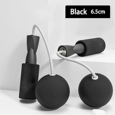 피트니스 스피드 줄넘기 무선 와이어 체중 감량 운동 카운트 지방, 08 Black cordless