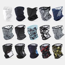 MCN 쿨 매쉬 스포츠마스크 자전거마스크 베스트 15종, 03 블랙