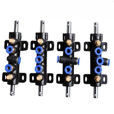 타이어 휠 교체 탈착기 바퀴 에어 실린더 공압 리프팅, 1개, 행거 밸브 중간 엘보