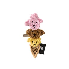 유쓰배쓰 YOUTHBATH Knit Hair Clip Dog Ice Cream