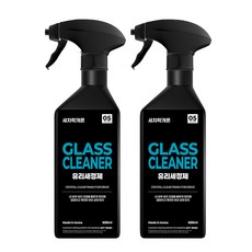 세차학개론 유리세정제 자동차 글라스클리너, 2개, 500ml