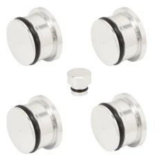 절묘한 흡기 매니폴드 스월 플랩 캡 키트 교체 2.03462.01 55206459 55210201 알파 로메오 복스홀용, 01 Silver