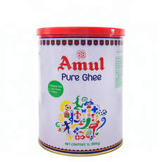 AMUL PURE GHEE INDIA 1LTR 아뮬 퓨어 기버터 목초사육 방탄커피 기버터, 1개