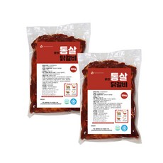 [봄내푸드] 춘천통살닭갈비, 2개, 500g