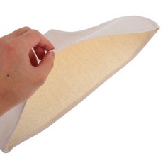 3개입 면 린넨 옷걸이 미끄럼 방지 커버 의류 매장 가정 정리용