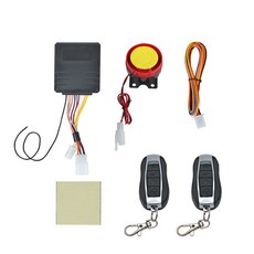 手機摩託車防盜器全功能帶點火啟動雙閃靜音熄火可APP控製靈 機車警報器, 版AA遙控