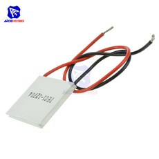 diymore TEC1-12704 방열판 열전기 냉각기 냉각 패드 펠티어 플레이트 30x30mm