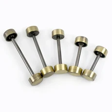 2/5/10Pcs 스트랩에 대 한 금속 버클 20/25mm O 링 키 체인 봄 걸쇠 핸드백 행거 연결 루프 후크 DIY 액세, 12 Brass 20mm, 02 10Pcs