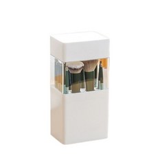 제노윈 화장대 브러쉬꽂이 보관함, 2개, 하얀색(WHITE)