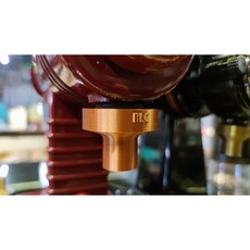 貝勒拉芙 BLC 磨豆機出粉口集粉口，抗飛粉設計 (小富士/小飛鷹專用，原廠磁吸), 絲綢銀灰(PLA+絲綢材質),小飛鷹(原機上出粉口為原廠磁鐵可直上)