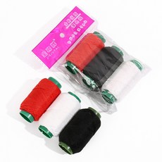 金駒牌 JINJUPAI 縫紉針線套組, 三色線*1包, 1個