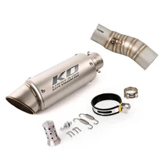 정시출고 품질보증 CFMOTO 450SR 2022-2024 오토바이 배기 파이프 스테인리스 스틸 머플러 슬립 온 탈착식, 1개