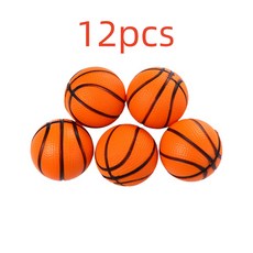 [타임딜] 미니 스폰지 소프트 바디 장난감 스퀴즈 볼 스트레스 해소 축구 농구 야구 럭비 어린이 야외 12 개, [02] 12pcs B, 1개