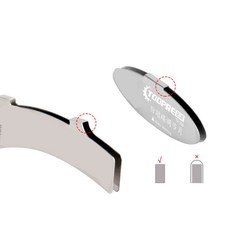 RAING 자전거 브레이크 디스크패드 간극게이지 유압 브레이크패드 조절 사각형 둥근형