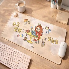 소싱 웜베이비 온열데스크매트 마우스장패드, 1개, 혼합