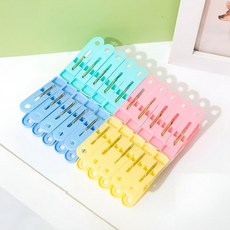 늘어나는 고무 빨래줄 집게 세트 빨래집게, 1, 1개