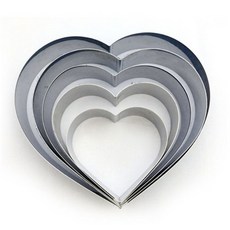 발렌타인데이무스링 베이커리 제빵 홈베이킹 떡선물 미니케이크틀, 단품