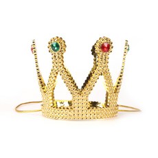 공주 왕자 왕관 머리띠 (파티용품 연극 소품), 1개, 백조왕자왕관(골드)