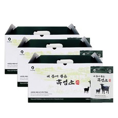 HACCP인증특허받은/100%자연방목 국산 충북인삼농협 제조사 고함량 흑염소진액 액기스 !!, 80ml, 90개