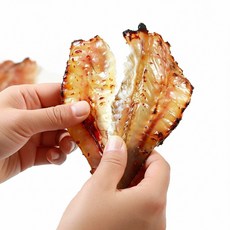 [프리미엄등급] 씹는 재미 가득한 뼈아귀포 술안주 국내산 건조, 1세트, 팜팜 뼈아귀포 200g(5~7미)