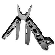 納拓多功能扳手刀｜露營組合工具｜螺絲刀鉗子小刀木鋸｜有品最新款, 黑色, 1