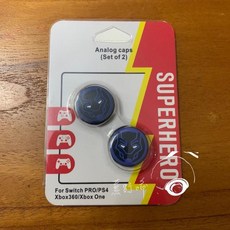 良值 PS5/PS4/XBOX ONE/STEAM DECK/SWITCH PRO 搖桿帽 蘑菇頭保護套 手把配件, 黑豹一盒, 1個