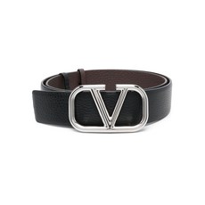 발렌티노 가라바니 브이로고 시그니처 페블 벨트